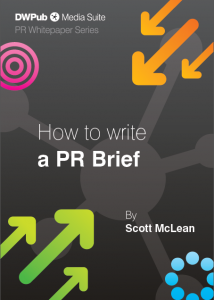 How to write a PR brief whitepaper