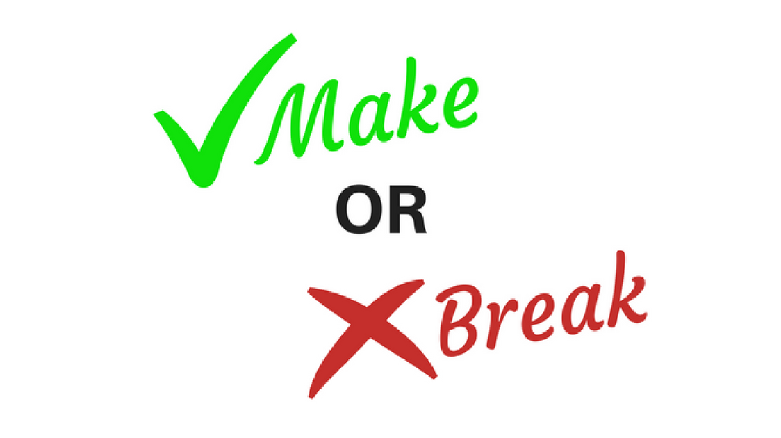 Make or break images