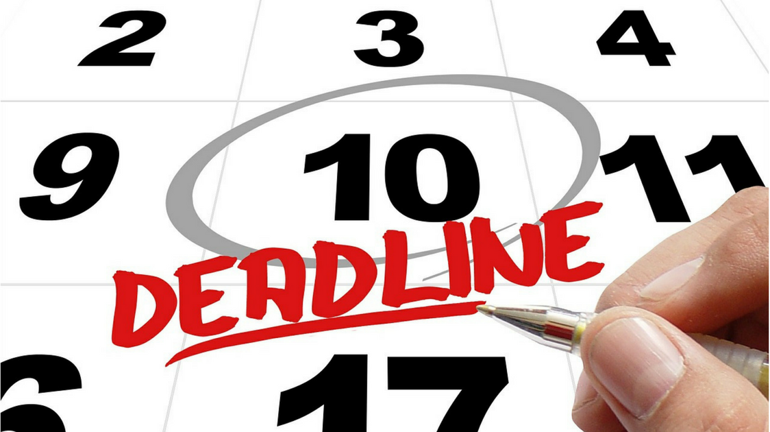 Deadline calendar