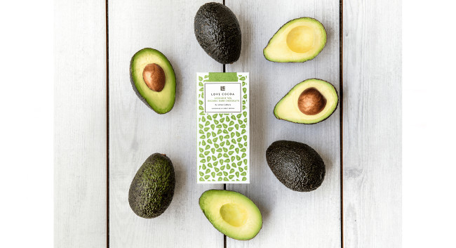 Love Cocoa Avocado Chocolate Bar