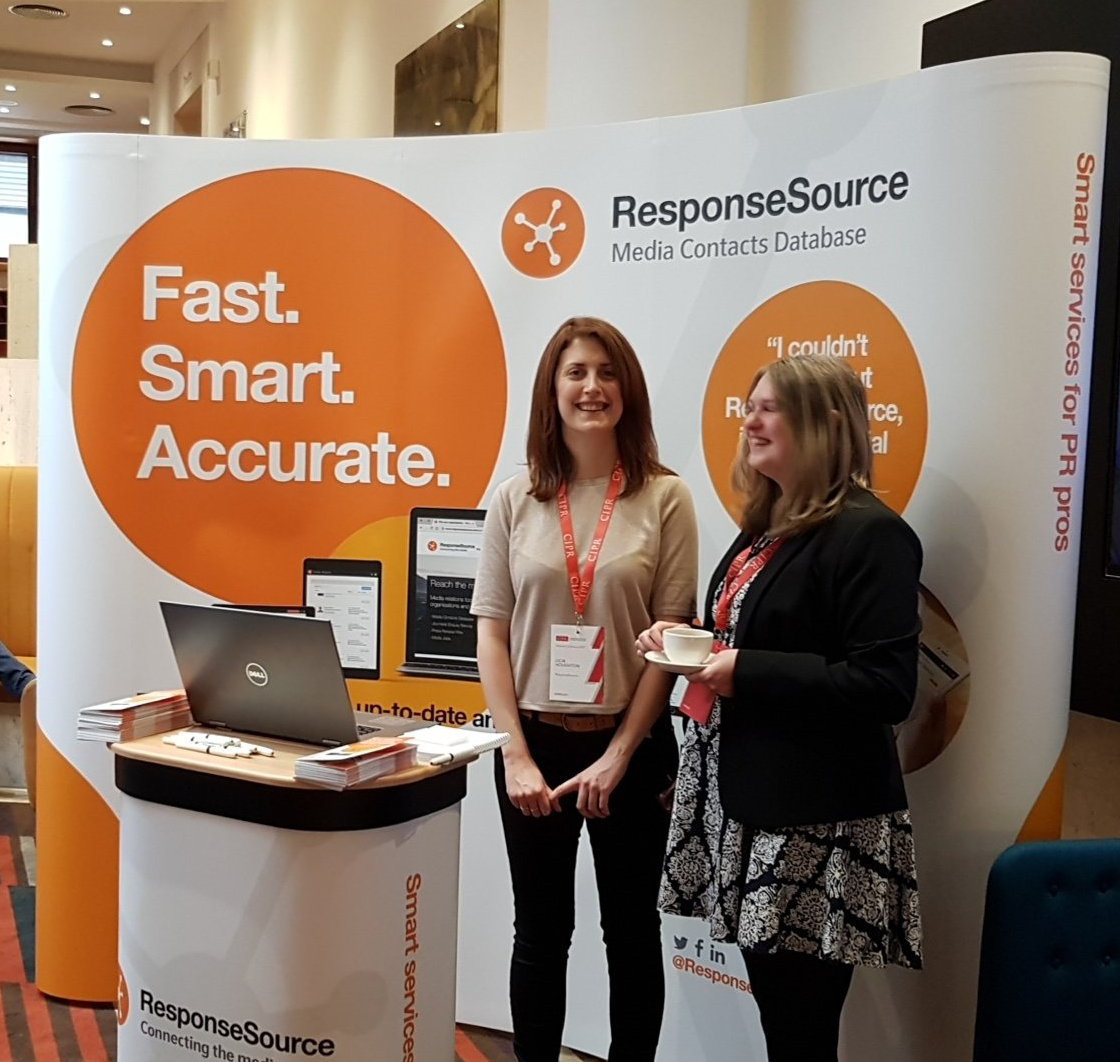 ResponseSource stand at CIPR Conference