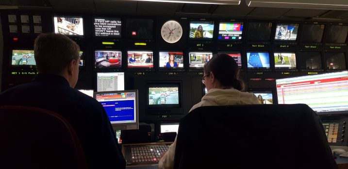 BBC South East Today news control room