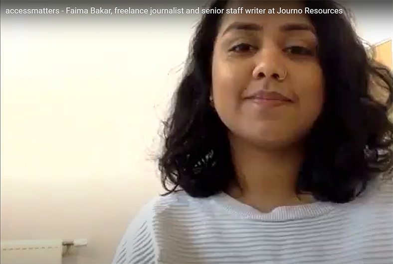 Faima Bakar on going freelance
